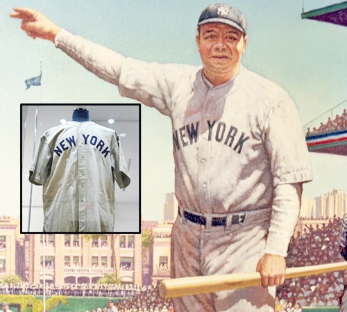 24 MILLONES POR EL JERSEY DEL LEGENDARIO HOMERUN