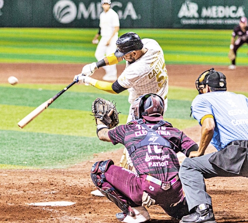 33 HITS Y 25 CARRERAS DE LOS DORADOS DE GIL