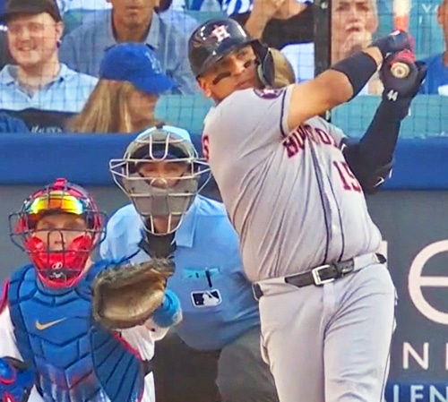 ISAAC PAREDES INICIA PALIZA HISTÓRICA A LOS DODGERS