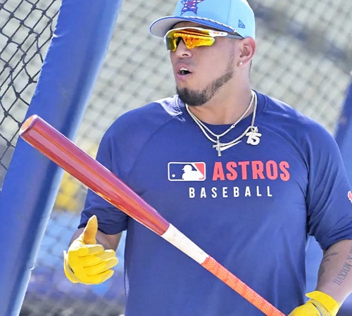 ISAAC PAREDES A DÍAS DE VOLVER CON LOS ASTROS