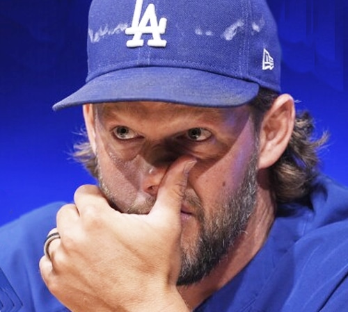 KERSHAW ANTES QUE A NADIE AVISÓ A SUS COMPAÑEROS