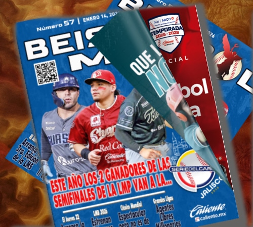 DISPONIBLE LA EDICIÓN 57 DE LA REVISTA BEISBOL MX