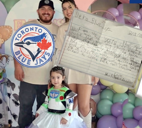 HIJAS DE LOS BLUE JAYS SON FELICES EN TORONTO
