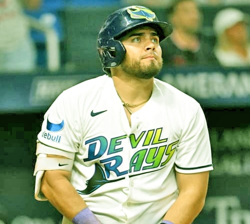 DOS HOMERUNS DE ARANDA CONTRA LOS TWINS