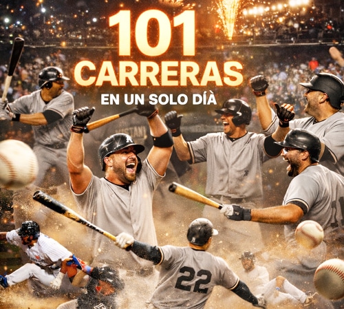 DE LOCOS… VISITANTES GANAN 9 DE 10… ¡Y ANOTAN 101!