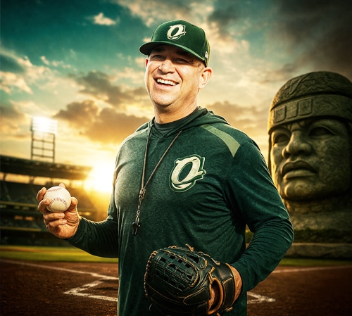 UN PITCHER AL MANDO… PERO PENSANDO EN BATEAR