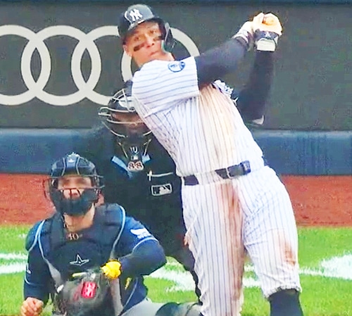CUARTO WALK-OFF HR DE “EL JUEZ” EN MLB