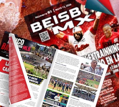 ¡YA ESTÁ DISPONIBLE LA EDICIÓN #61 DE BEISBOL MX!