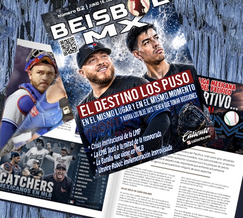 ¡YA ESTÁ DISPONIBLE LA EDICIÓN #62 DE BEISBOL MX!