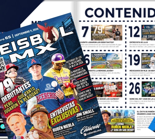 ¡EL #65 DE BEISBOL MX YA SALIÓ Y LO TIENES A UN CLICK!